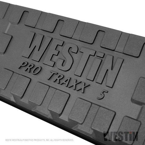 Westin 2019 Chevrolet Silverado Double Cab PRO TRAXX 5 W2W Oval Nerf Step Bars - Stainless Steel
