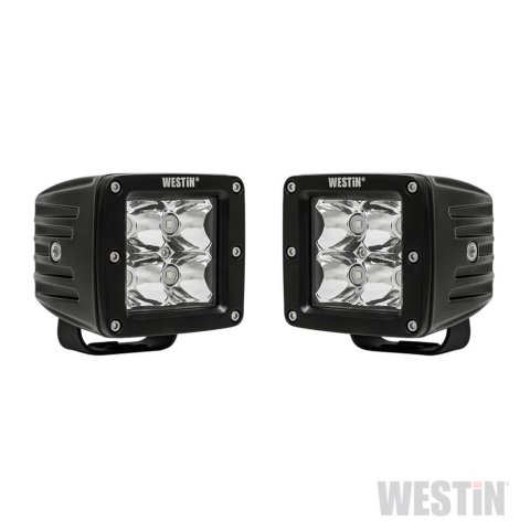 Westin Compact LED 5W 3.2 inch x 3 inch (Set of 2) - Black
