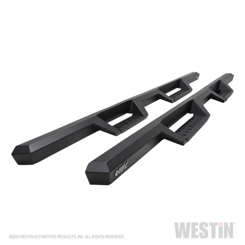 Westin/HDX 2022 Toyota Tundra Double Cab Drop Nerf Step Bars - Textured Black