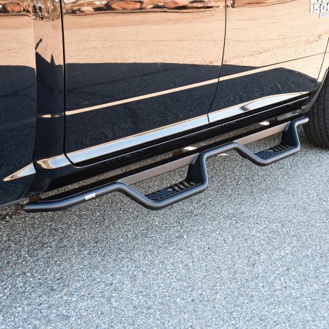 Westin 19-23 RAM 1500 Classic Crew Cab Outlaw Drop Nerf Step Bars - Textured Black