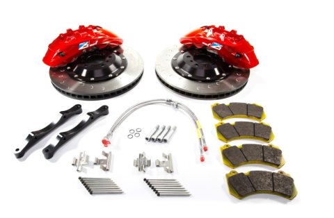 Alcon 2015+ BMW M3 F80 400x34mm 6 Piston Front Brake Upgrade Kit - Red