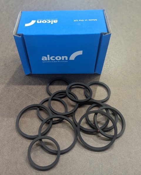 Alcon Ford Raptor Caliper Rebuild Kit (41.3mm / 44.5mm / 44.5mm Seals) - Front
