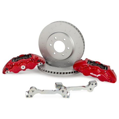Alcon 2021+ Ford F-150(Excl Raptor) 347x36mm Rotors 6-Piston Brake Kit - Front