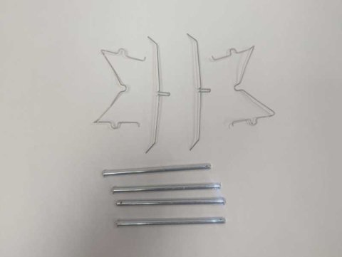 Alcon 2018+ Jeep Wrangler JL Pad Retainer Pin Kit (For PN PNS4415X) - Front