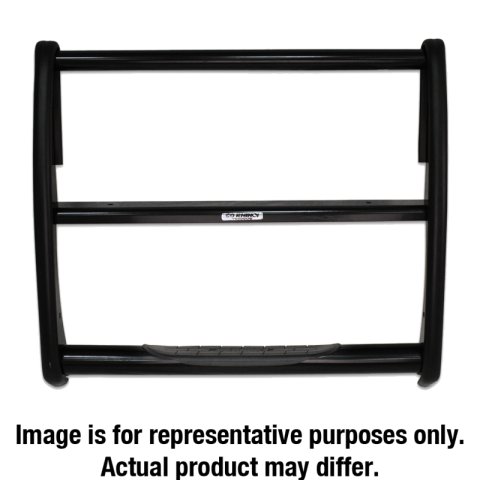 Go Rhino 92-96 Ford Bronco F-150 3000 Series StepGuard - Black (Center Grille Guard Only)