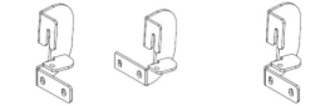 Go Rhino 07-10 Chevrolet Silverado 2500HD/3500 Brackets for Dominator Extreme SideSteps