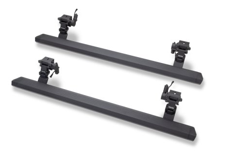 RealTruck 18-24 Jeep Wrangler 4dr VoltStep Electric Running Board Kit (Drilling Req.) - Tex. Blk