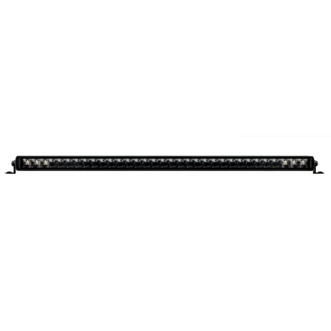 Go Rhino Xplor Blackout Series Single Row LED Light Bar (Side/Track Mount) 39.5in. - Blk