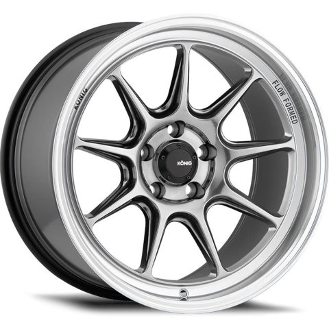 Konig Countergram 15x8 4x100 ET25 Hyper Chrome / Machined Lip