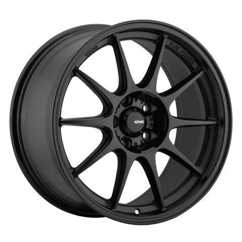 Konig Dekagram 18x9.5A 5x114.3 ET35 Semi-Matte Black