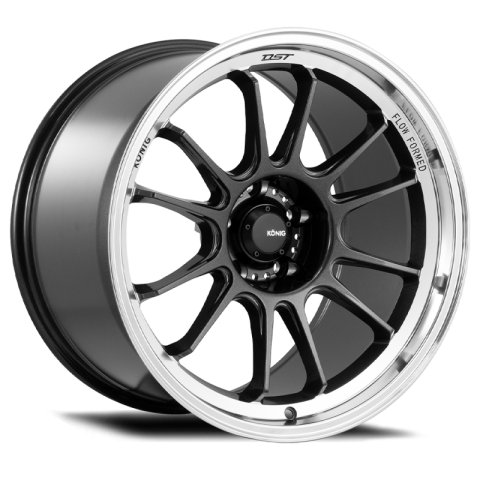 Konig Hypergram 18x8.5 5x114.3 ET45 Metallic Carbon w/ Machined Lip