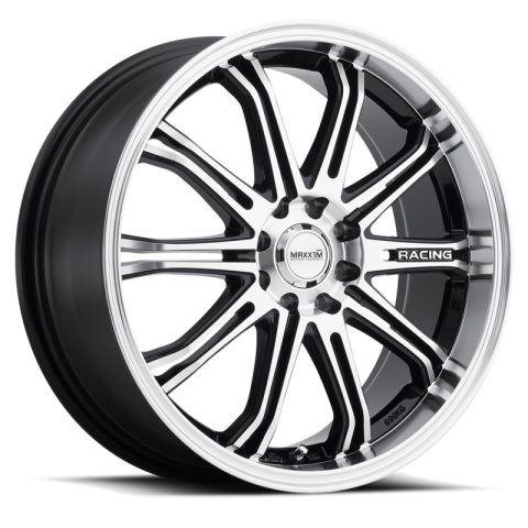 Maxxim Ferris 16x7 10x110/115 ET40 Black Machine Face