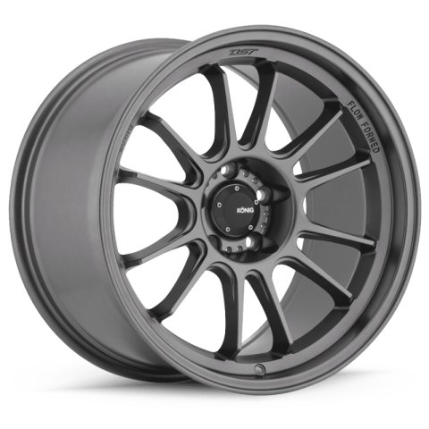 Konig Hypergram 19X10.5B 5X120 ET25 Matte Grey Flow Formed