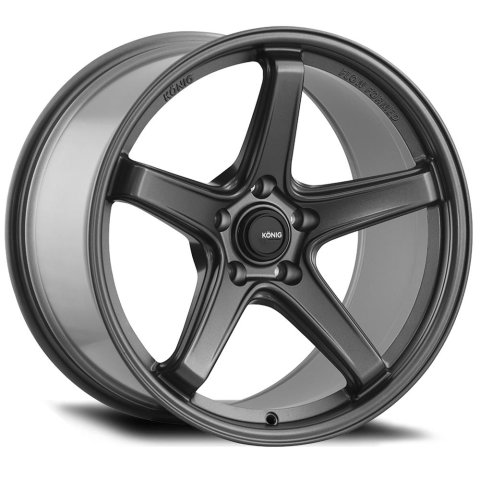Konig Neoform 18X10.5 5X114.3 ET20 Matte Grey Flow Formed