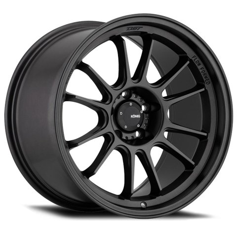Konig Hypergram 18X11 5X120 ET44 Matte Black Flow Formed
