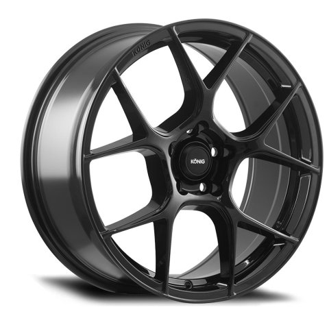 Konig Diverge 19X8.5 5X108 ET43 Gloss Black