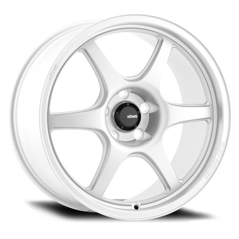 Konig Hexaform 15x8 4x100 ET25 Gloss White