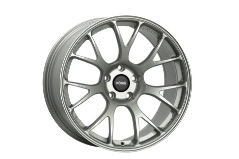 Konig Forged F1M 19X11 5X120.65 ET78 Ash Silver Knurled Bead