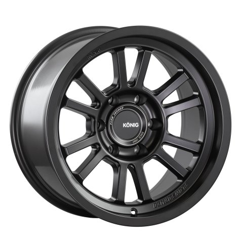 Konig HT1 18X9 5X127 ET0 Matte Black