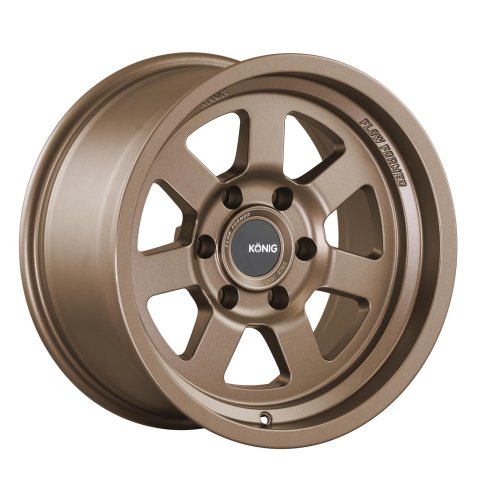 Konig HT2 17X9 5X127 ET-12 Satin Bronze