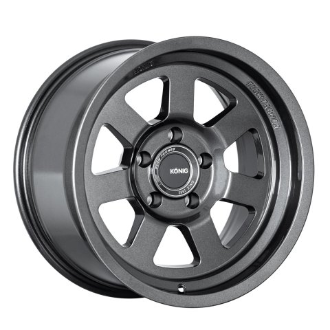 Konig HT2 17X8.5 6X139.7 ET-6 Gloss Anthracite