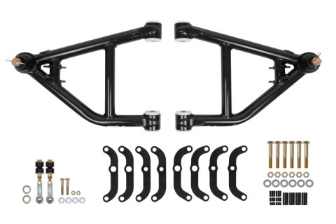 UMI Performance 64-72 GM A-Body Tubular Lower Front A-Arms Corner Max Tall Ball Joint