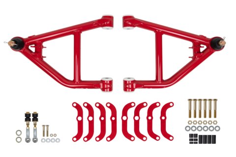 UMI Performance 64-72 GM A-Body Tubular Lower Front A-Arms Corner Max Tall Ball Joint