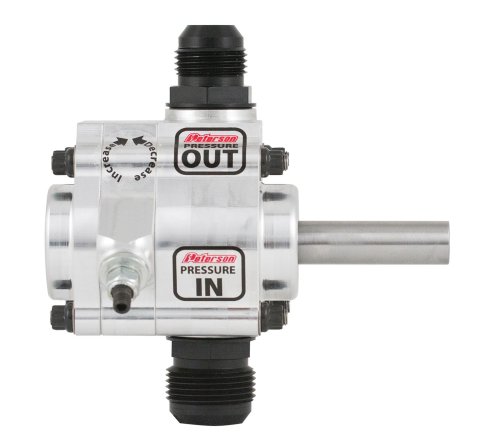 Peterson Fluid Systems R4 1-Stage Oil Pump - Left Side Mount - HV - Rear Drive w/ Vac