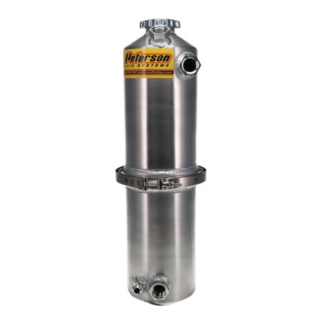 Peterson Fluid Systems Oil Tank 2.5 Gallon Single In Female