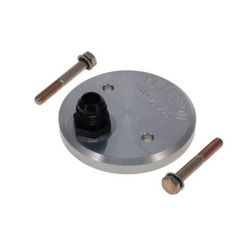 Peterson Fluid Systems Filter Block Off -10AN BBC/Dart