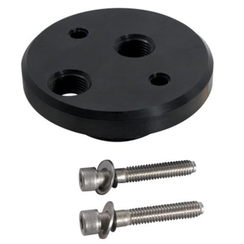 Peterson Fluid Systems Remote Filter Adapter For Chevrolet V8 w/ Spin-on Filter -10AN Ports