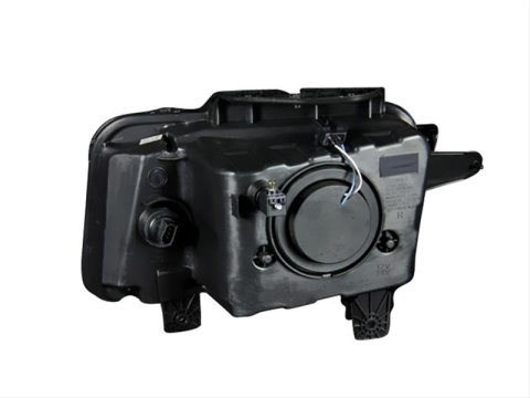 ANZO 2010-2013 Chevrolet Camaro Projector Headlights w/ Halo Black (CCFL)