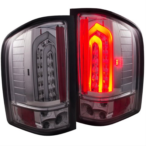 ANZO 2007-2013 Chevrolet Silverado 1500 LED Taillights Smoke G2