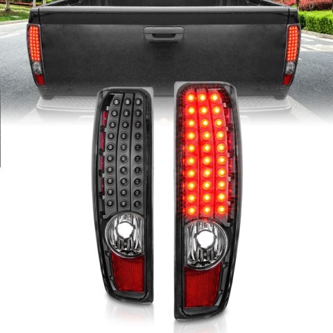 ANZO 04-10 Chevy Colorado LED Taillights G2 - Black