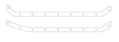 Cometic GM SB2.2 Small Block V8 .060in AFM Oil Pan Gasket Kit