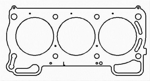 Cometic Subaru EZ30 Flat 6 3.0L 90mm Bore .051 inch MLS Head Gasket Left
