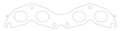 Cometic Toyota 3S-GTE/5SFE 89-97 .030 inch MLS Exhaust Gasket 1.690 inch X 1.415 inch Port