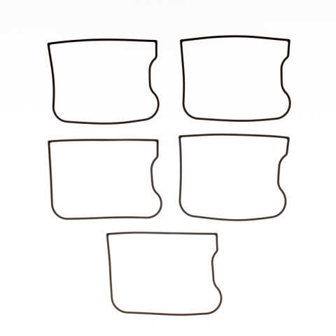 Cometic EVO Big Twin 84-91 Upper Rock Rubber Gasket 5Pk