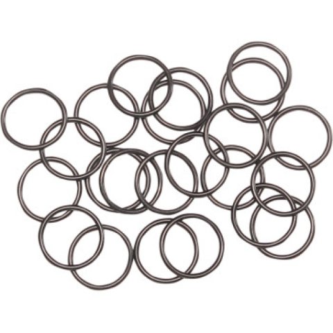 Cometic Harley-Davidson Mid Push-Rod Tube Cover, Trans Oil Fill O-Ring, T/C, M8, 25Pk