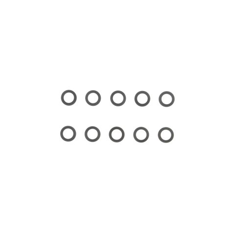 Cometic Harley-Davidson Pushrod Seal Set All Iron Xl, 57-84 Square Cut Rubber