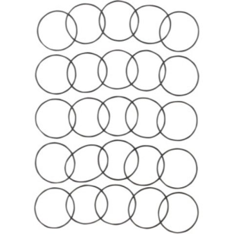 Cometic Starter O-Ring Oil Seal81-06 All Xl Models 25Pk