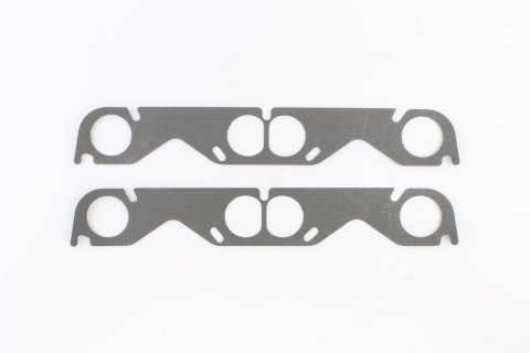 Cometic Chevy Gen1 SB V8 .060in HTS Exhaust Mani Gasket Set-2.00in Round Port-Hooker/Stahl Bolt Patt