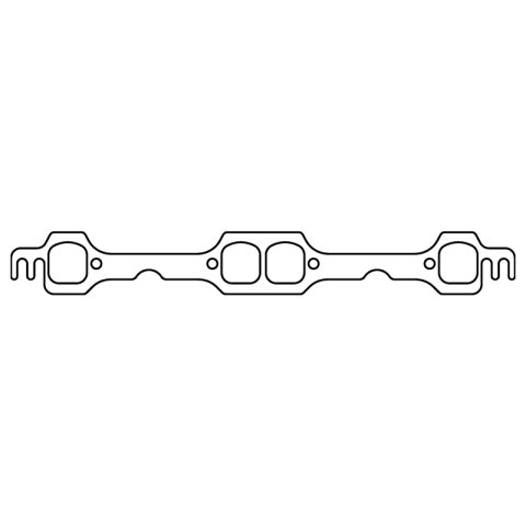 Cometic GM LT1/LT4 Gen2 Small Block V8 .043in Copper Exhaust Mani Gskt Set-1.600in x 1.500in D-Ports