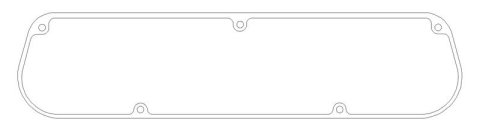 Cometic Chrysler A4 Midget/A8 Sprint Car Block .060in AFM Valve Cover Gasket - With W9 Cylinder Head