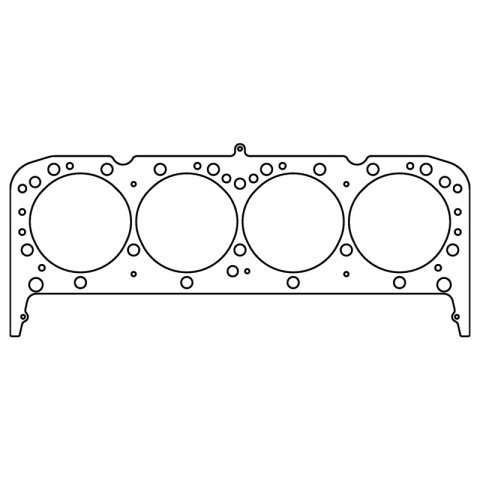 Cometic Chevy Gen1 Small Block V8 .040in MLS Cylinder Head Gasket-4.080in Bore-With Valve Pockets