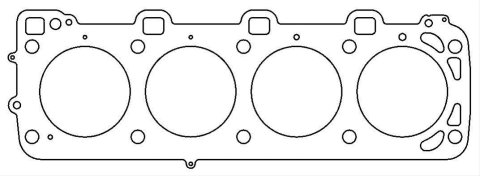 Cometic Porsche M28.41/M28.42/M28.43/M28.44/M28.45 .027in MLS Cylinder Head Gasket-100mm Bore-LHS