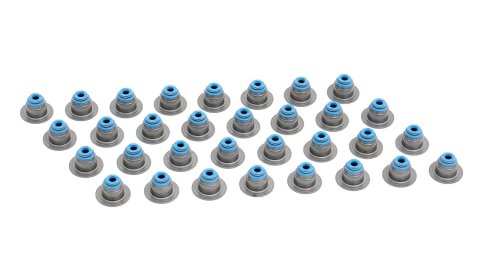 Cometic .195inX.414inX.654inX.665in Top Hat Viton Metal Jacket Valve Stem Seal - Set of 32