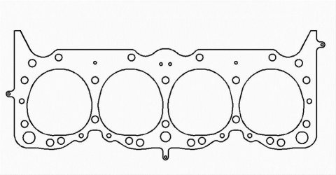 Cometic Chevrolet 348/409 W-Series Big Block V8 .027in MLS Cylinder Head Gasket - 4.437in Bore