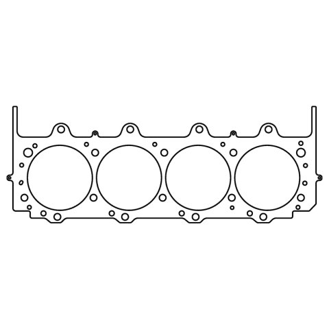 Cometic GM Pro Stock V8 .040in MLX Cylinder Head Gasket - 4.860in Bore - 5.200in Bore Center