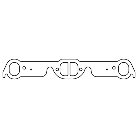 Cometic Pontiac 326/350/389/400/421/428/455 V8 .043in Copper Exhaust Manifold Gasket Set